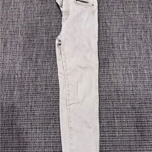 We The Free Women's Beige Ankle Jeans